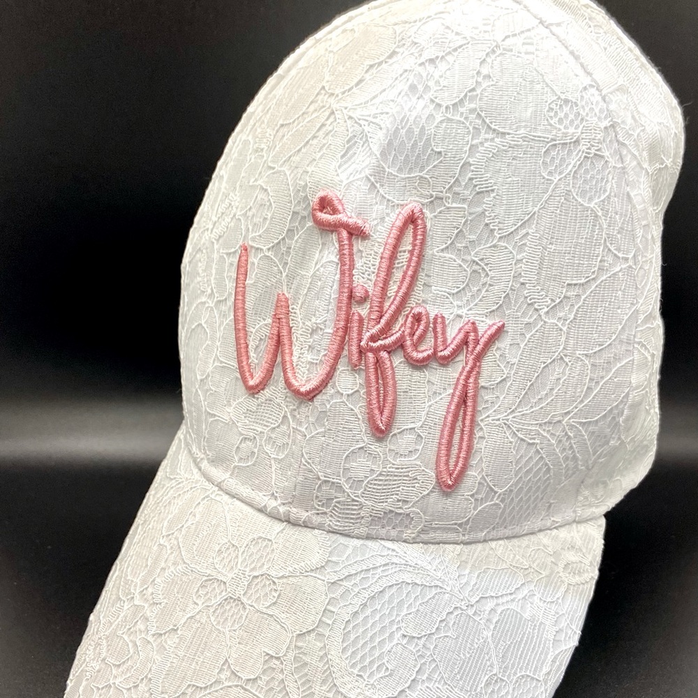 Lace “Wifey” ball cap